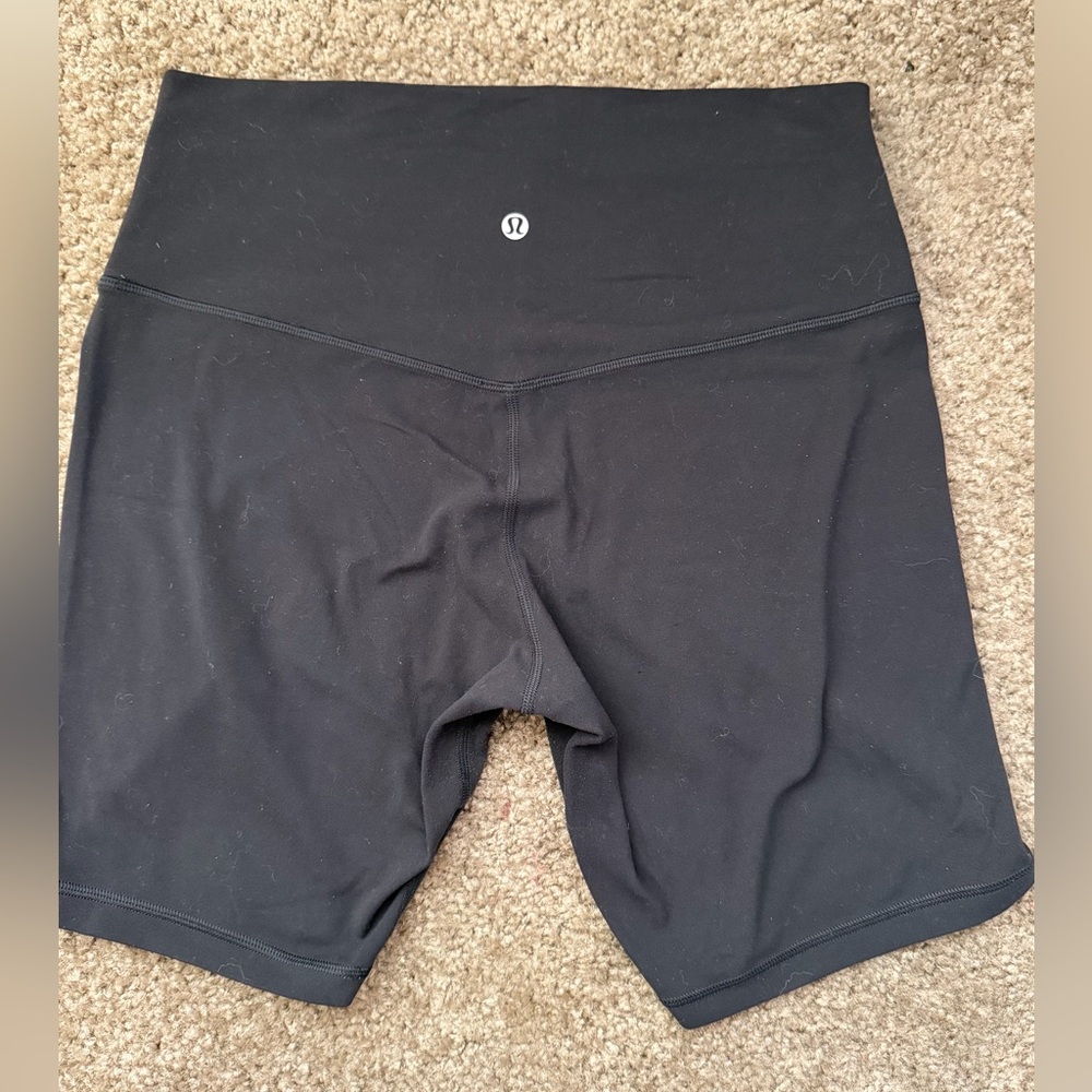 lululemon athletica Women's Classic Black Bike Shorts